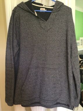 Faherty granite Beach Terry Hoodie XL